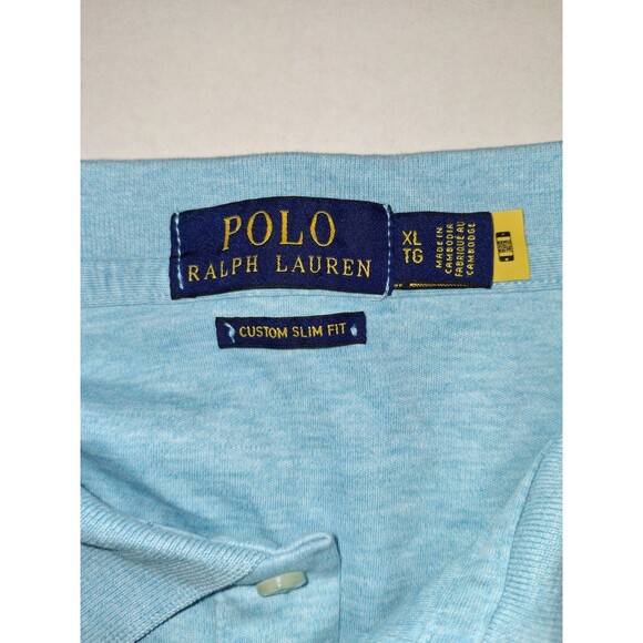 Vtg Polo Ralph Lauren Mens XL Classic Fit Cotton Pique Nit Shirt Embroidered - Picture 2 of 8